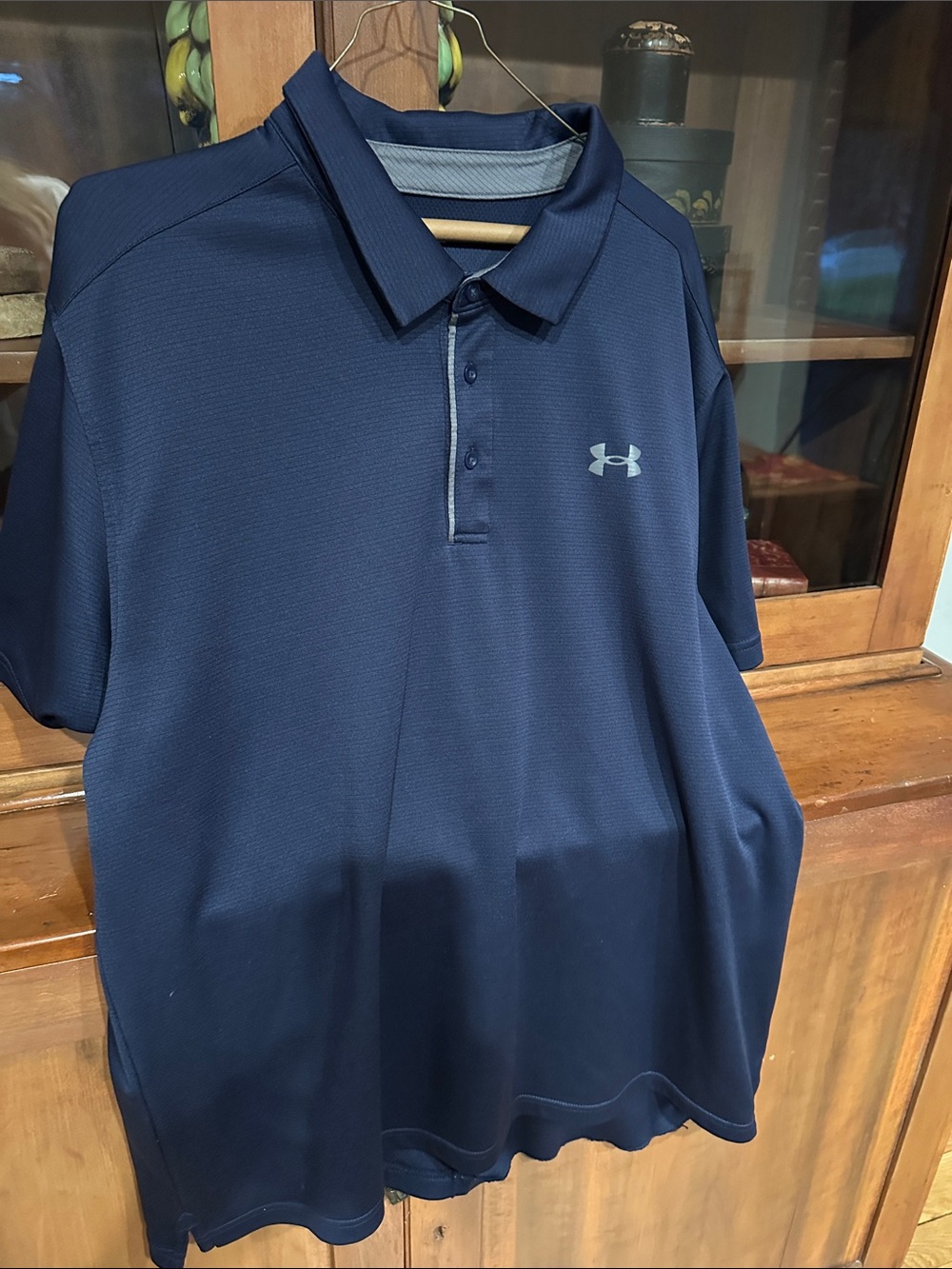 Under Armour Men's Deep Navy Performance Polo